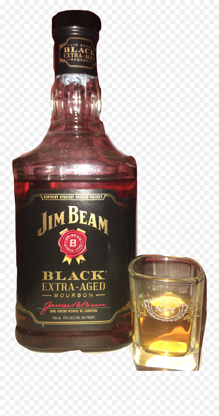 The Most Edited - Jim Beam Black Emoji,Whisky Glass Emoji