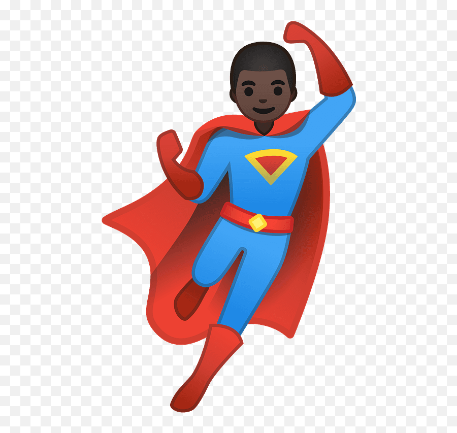 Man Superhero Emoji Clipart - Superwoman Emoji,Justice Emoji Clothes