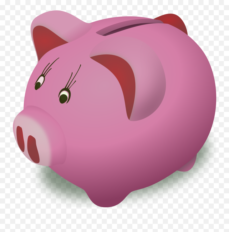 Clipart Money Financial Resource - Piggy Bank Coin Slot Clipart Emoji,Canadian Pig Emoji