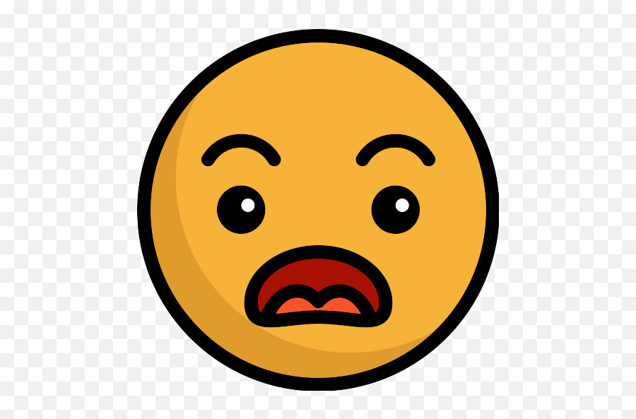 Surprised Emoji Vector Svg Icon - Surprised Angry Emoji,Suprised Emoji