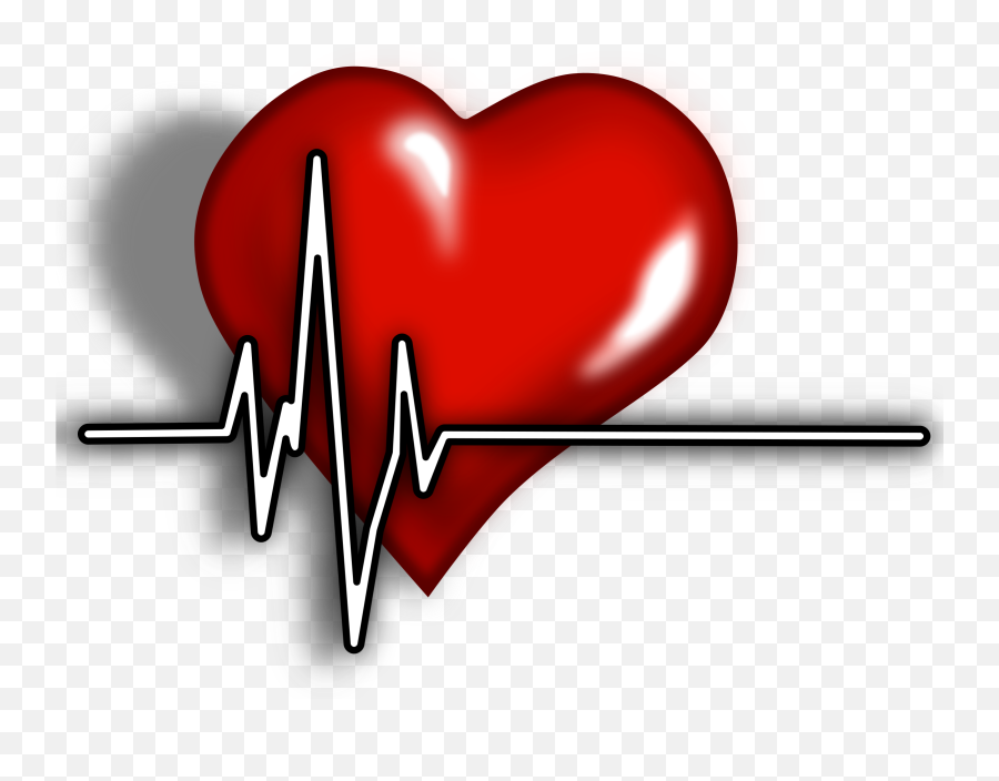 Healthy Heart Clip Free Stock Png Files - Heart Ecg Emoji,Healthy Heart Emoticon