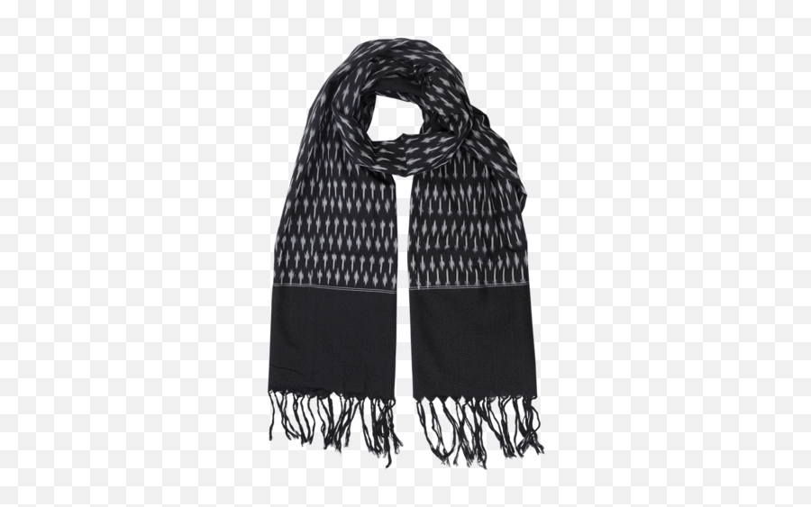 Womenu0027s Scarves U0026 Shawls Cotton Scarf In White With Black - Solid Emoji,Lucille Baseball Bat Emojis