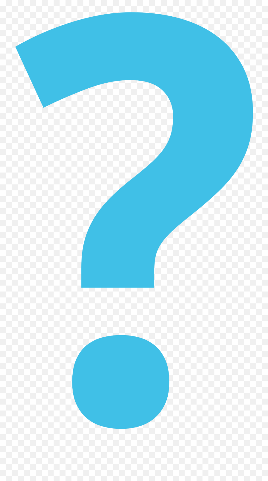 Emoji Question Mark Exclamation Mark - Blue Question Mark Png,Exclamation Emoji
