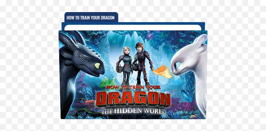 How To Train Your Dragon The Hidden World Folder Icon Free - Train Your Dragon The Hidden World Wallpaper Desktop Emoji,Train Train Train Train Emoji