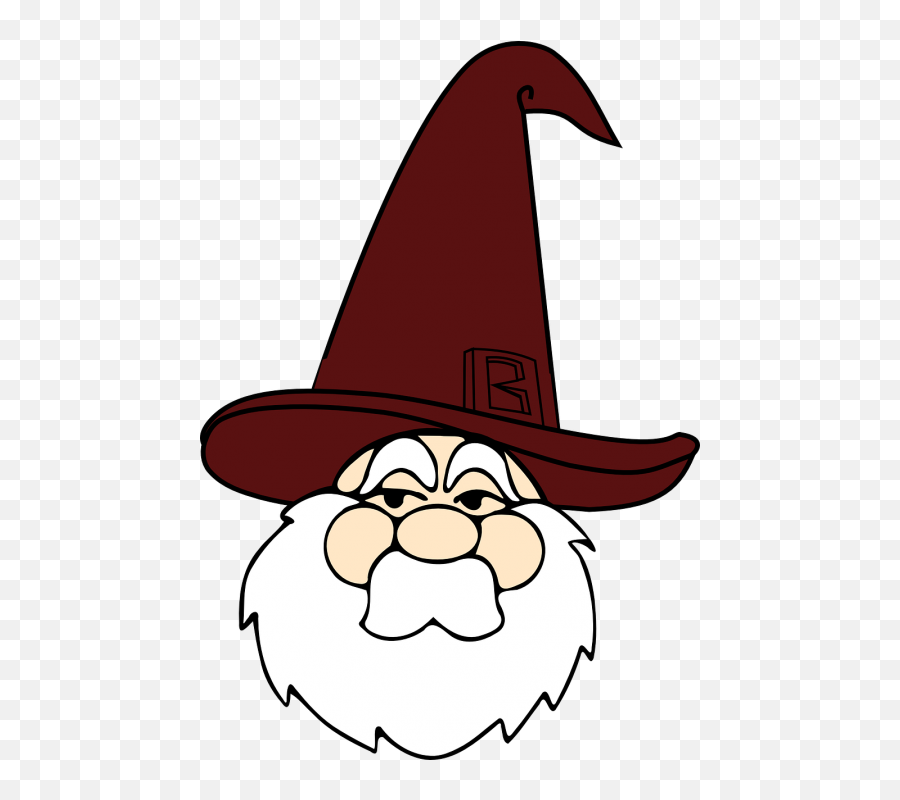 Wizard Magic Flower Flowers Public Domain Image - Freeimg Santa Clip Art Emoji,Wizard Emoticon