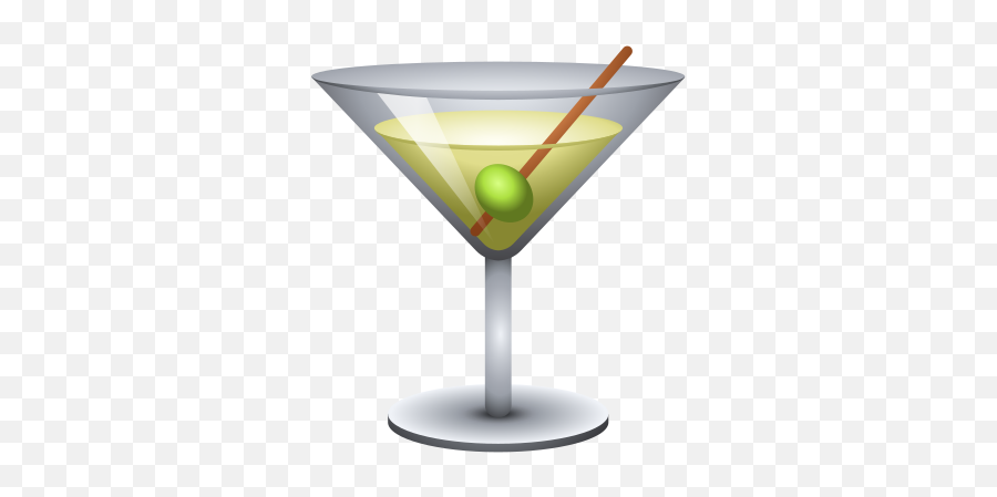Iconos Cocktail Glass - Martini Glass Emoji,Martini Glass Emoji