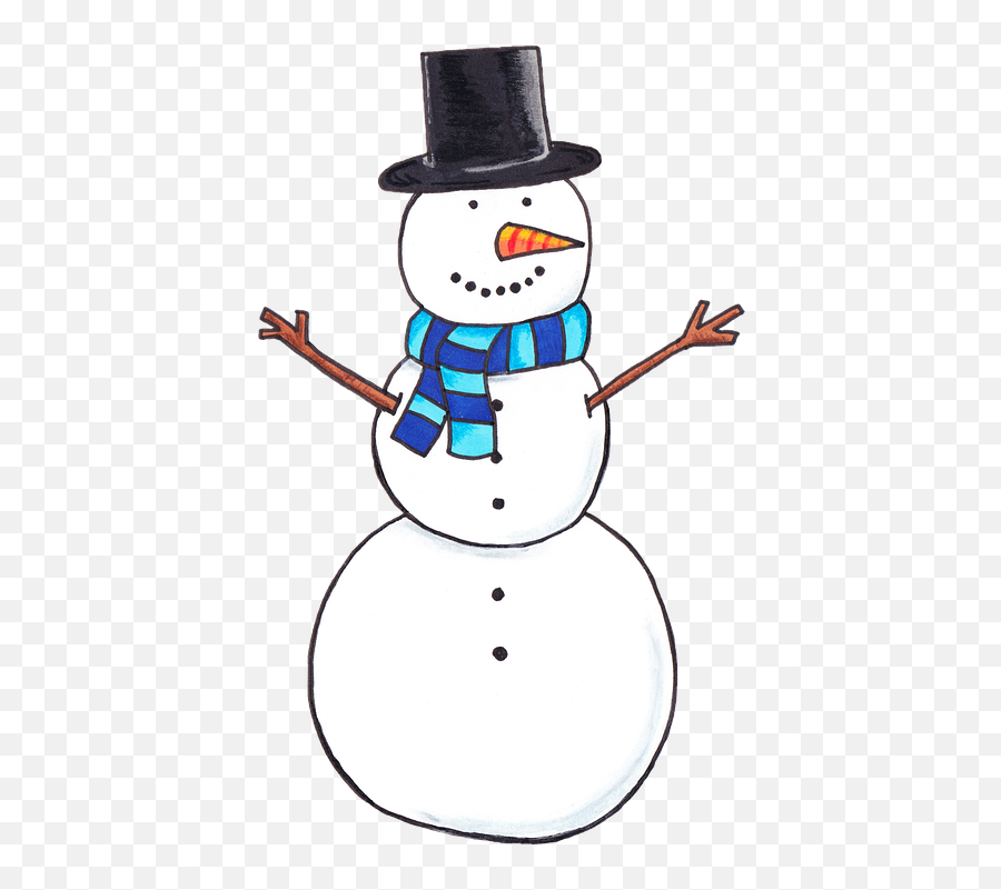 Winter Snowman Snow - Costume Hat Emoji,Snowman Emoticons For Facebook