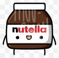 Pink Kawaii And Food Small - Puppy Stefanie Shank Christmas Gifs Emoji,Nutella Emoji