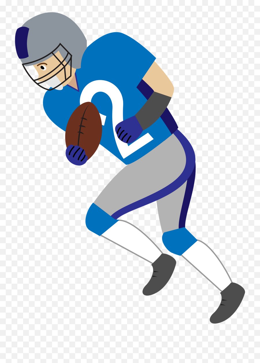 American Football Player Clipart Free Download Transparent - American Football Player Clipart Emoji,Football Helmet Emoji