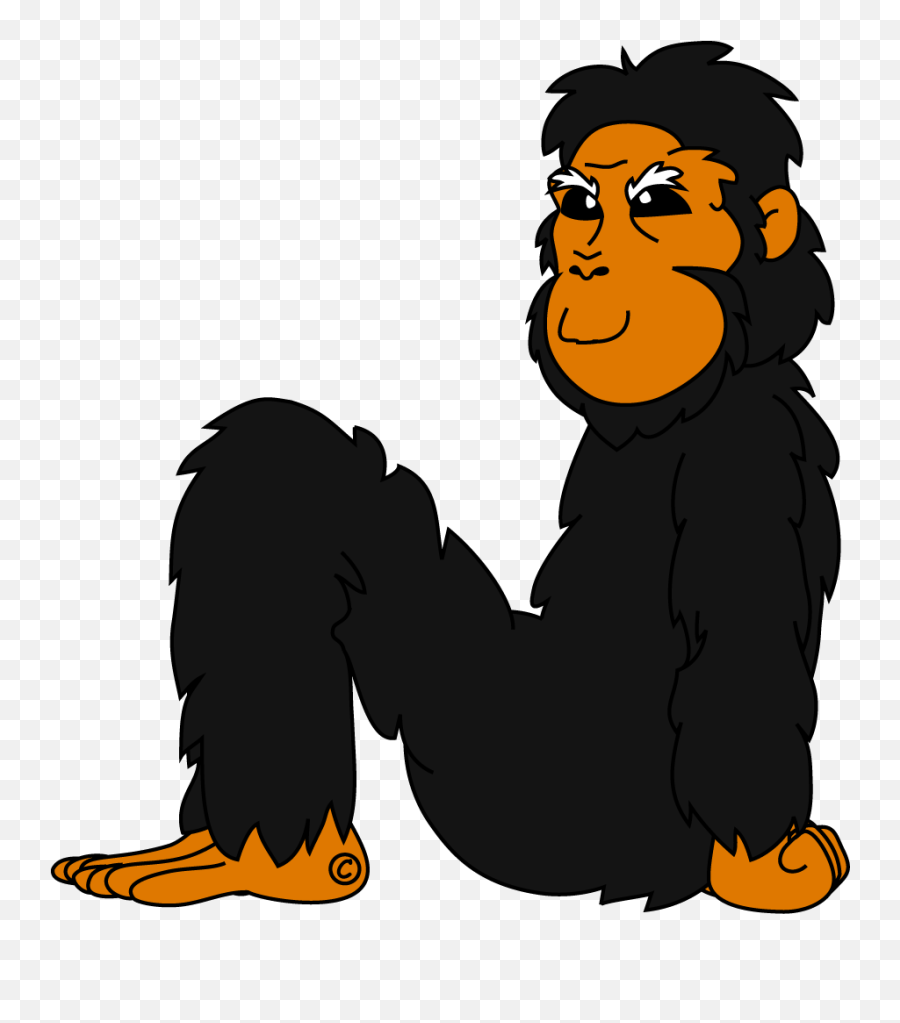 Chimpanese Alphabet Fitness Emoji,Chimpanzee Emoji Png