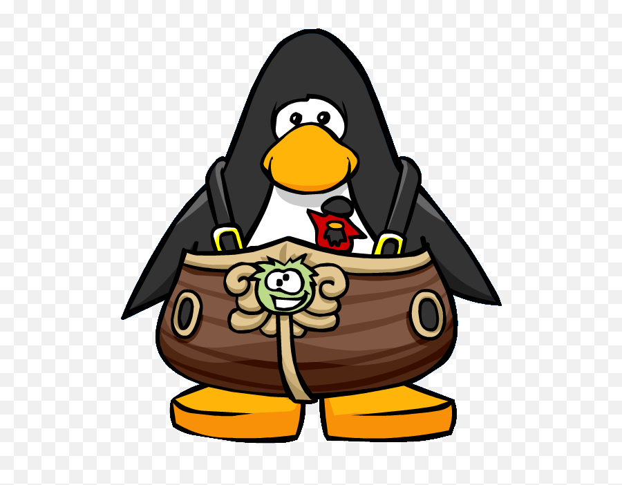 Migrator Mascot Body Club Penguin Wiki Fandom - Avatars On Club Penguin Emoji,Ghost Emoji Costume