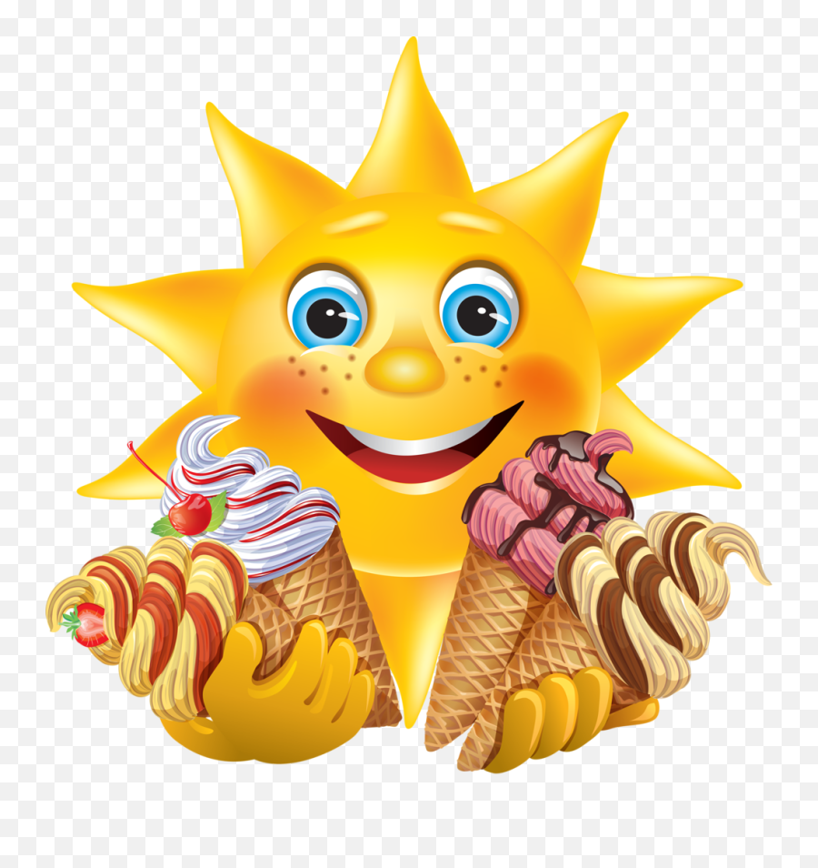Sol Lua Nuvem E Etc Immagini Facce Divertenti Smiley Emoji,Emoji Clipart