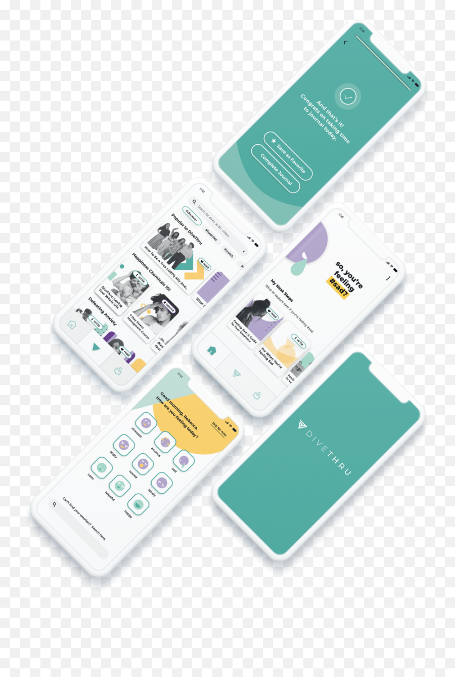 Divethru A Mental Health App Helping You Self - Regulate Your Emoji,Emotions Iphone Png Logo
