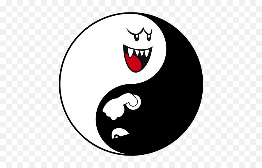 Balance Coated Equilibration Yin Yang Tattoos Png - 6040 Bullet Bill Boo Yin Yang Emoji,Ying Yang Emoji