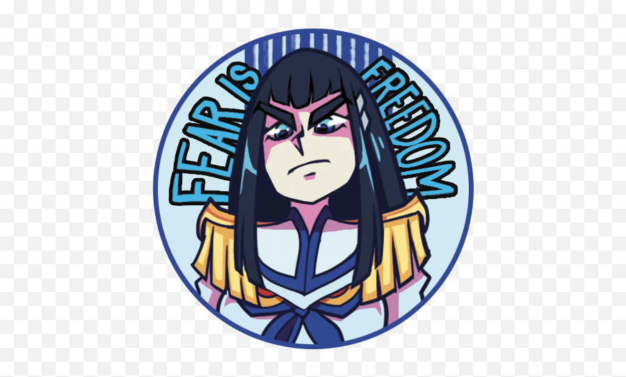 Rtil On Twitter Sakura - Con Klk Button 2 Satsuki Kiryuin Emoji,Satsuki Kiruin Emotions