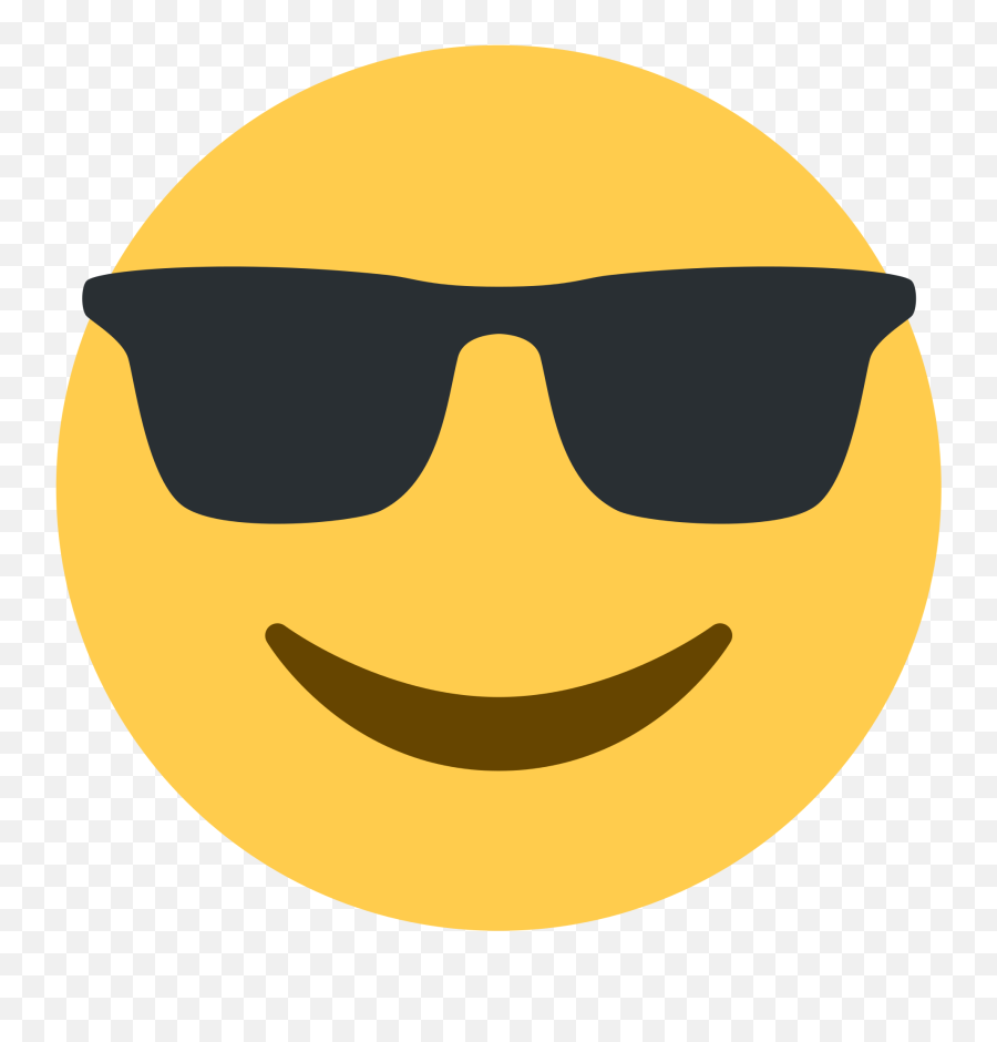 Smiling Face With Sunglasses Emoji Cool Face Emoji,Smiley Face With Emoji