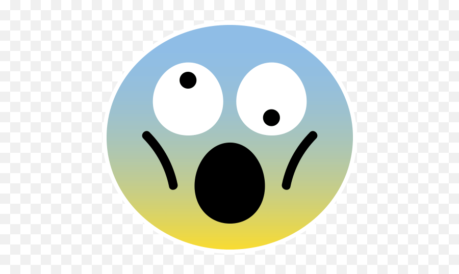 Shape Emoji By Marcossoft - Sticker Maker For Whatsapp,Astronished Emoji