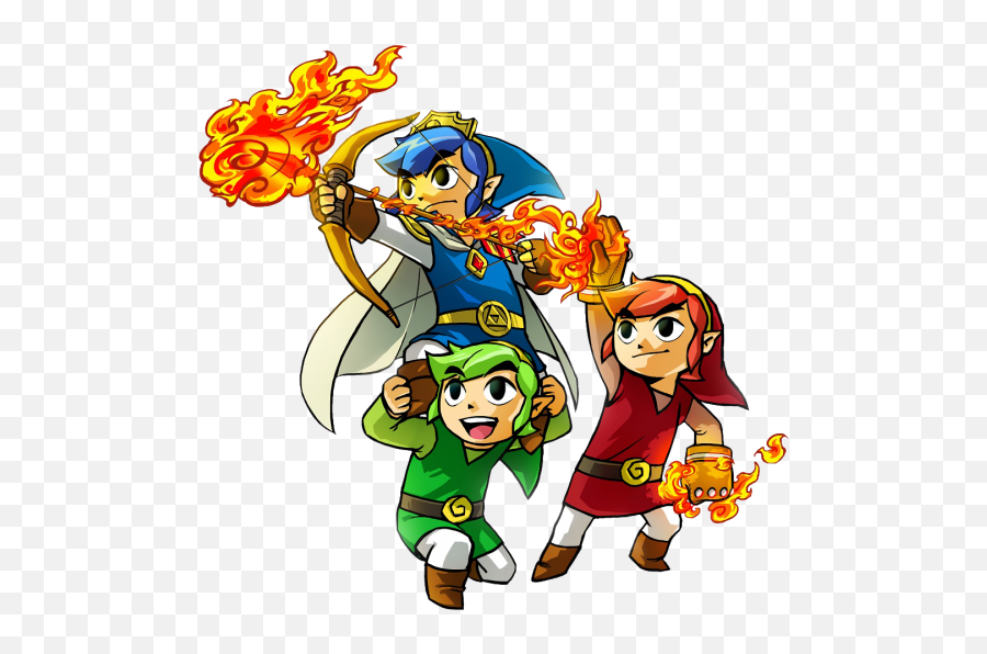 Tri Force Heroes - Zelda Triforce Heroes Emoji,Mario Emoticons