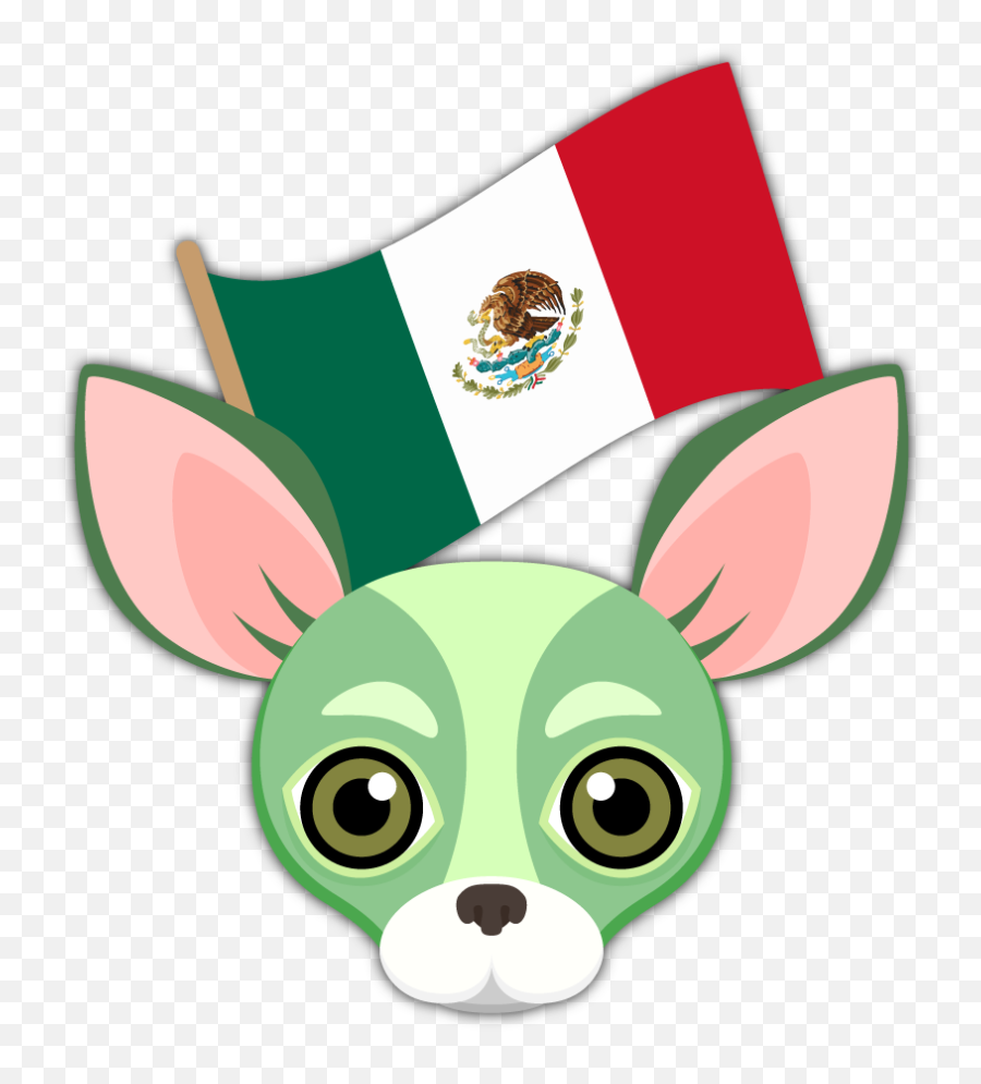 Green Saint Patricks Day Chihuahua - Mexico Flag Emoji,St Patrick's Day Emoji