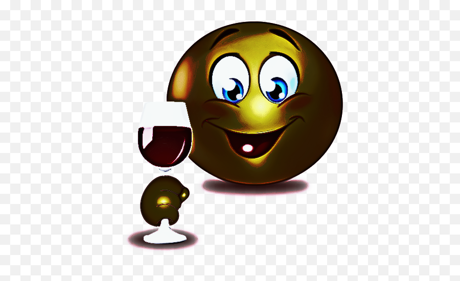 Emoticon - Wine Glass Emoji,Kirby Emoji