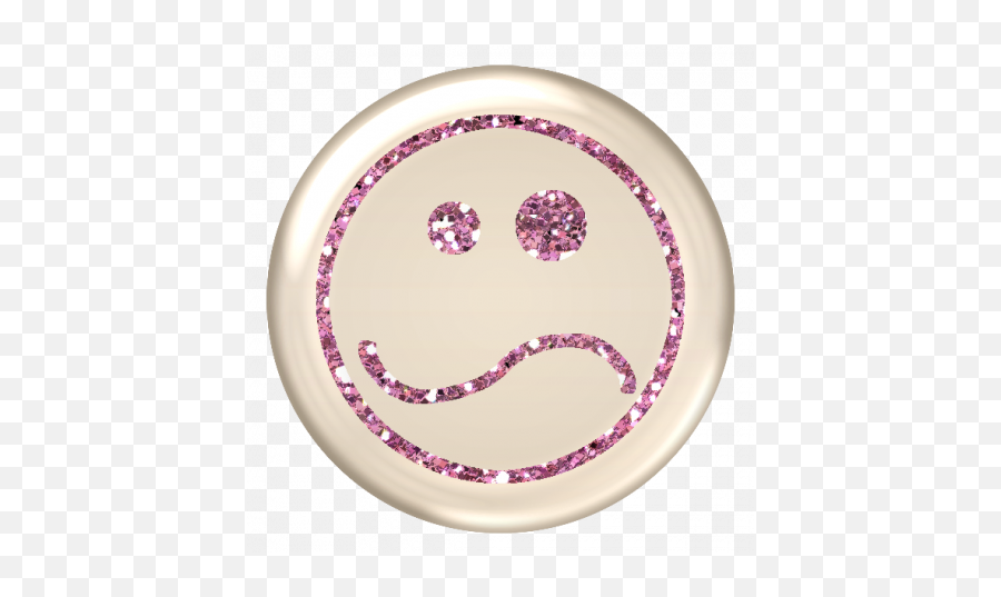 Emoticon Glitter Brad - Happy Emoji,Emoticon Scrapbook