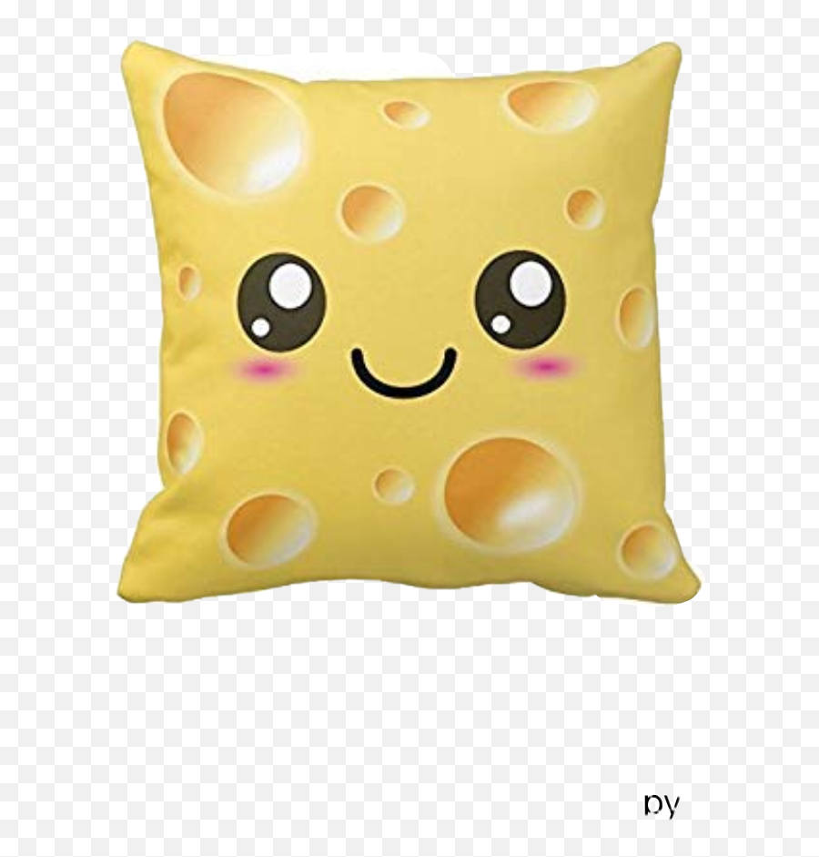 Cheese Sticker Challenge On Picsart - Happy Emoji,Caterpillar Emoji Pillow