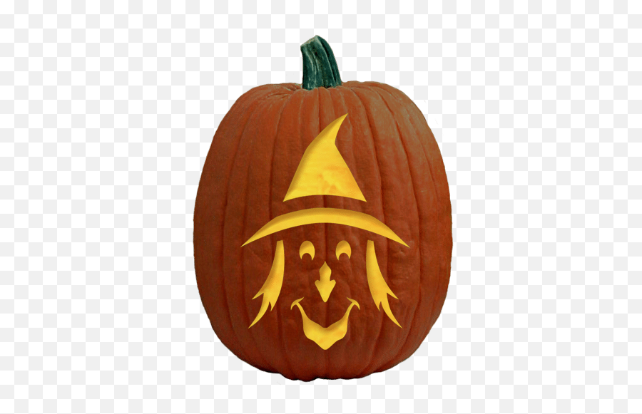 Hilde - Pumpkin Carving Pattern The Pumpkin Lady Pumpkin Emoji,Wicked Witch Emoji