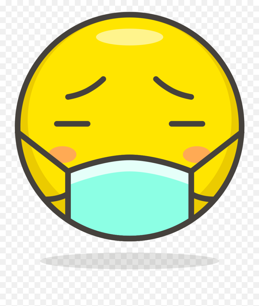 Minty Fresh Quarantine Feeling - Mask Social Distancing Clipart Emoji,Dong Emoticon