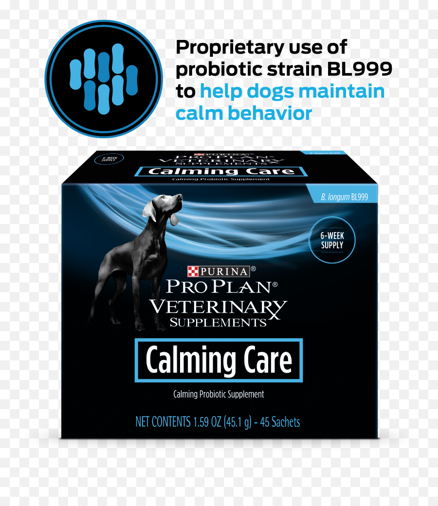 Calming Care Probiotic Supplement For Dogs Pro Plan Vet Direct - Purina Pro Plan Veterinary Calming Care Probiotic Dog Supplement Emoji,Dogs Pick Up On Our Emotions
