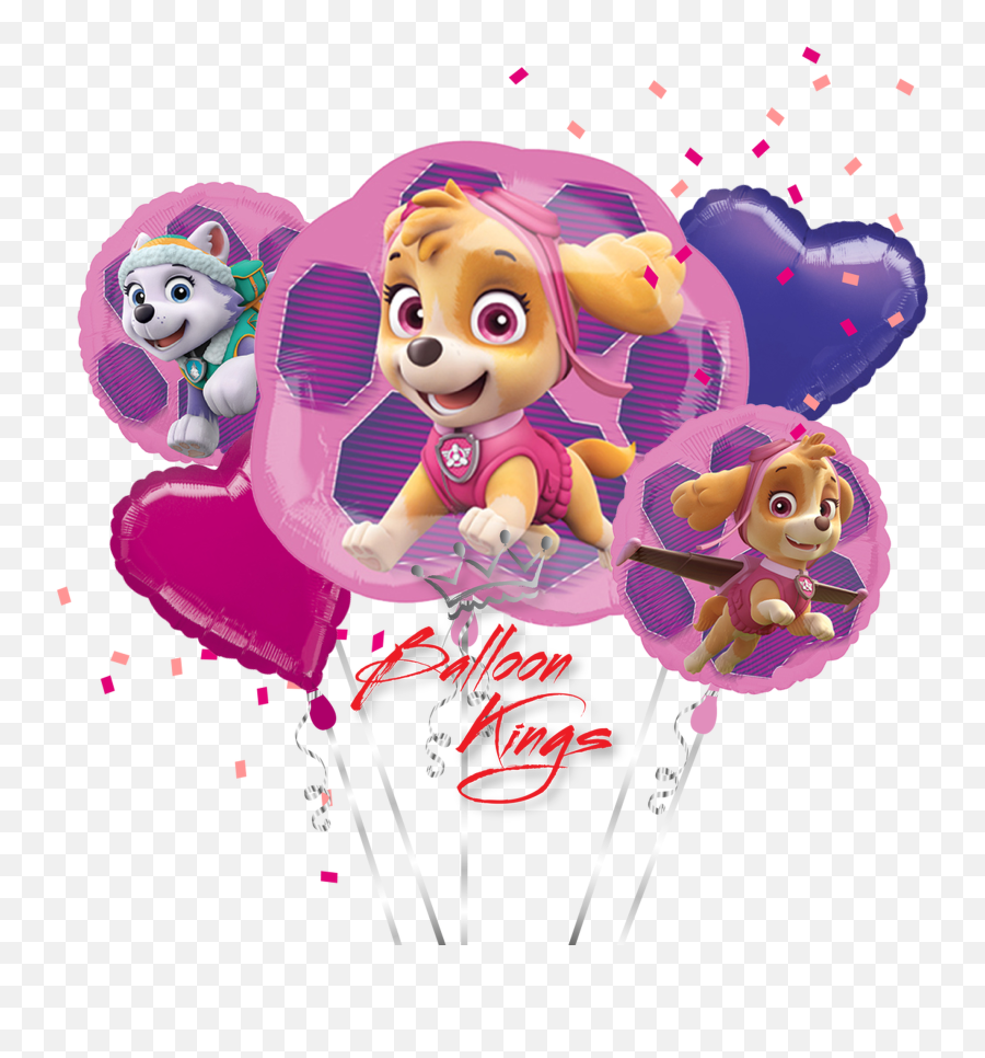 Paw Patrol Skye And Everest Bouquet Emoji,Paw Patrol Emoji