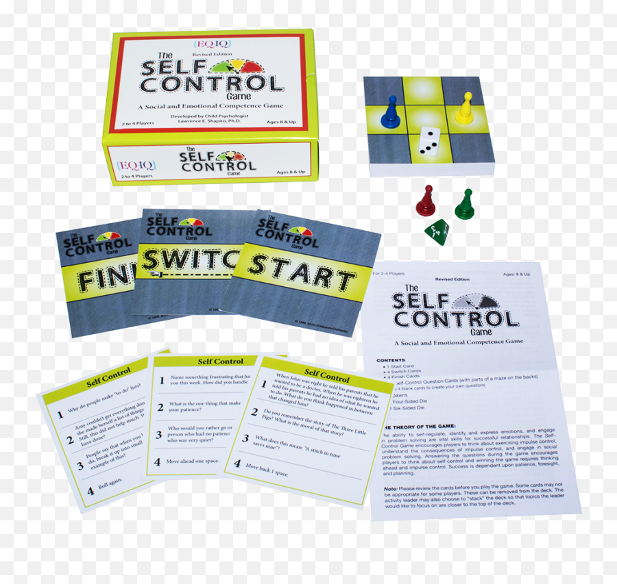 The Self Control Card Game Childswork - Card Game Emoji,Emotions Card Game