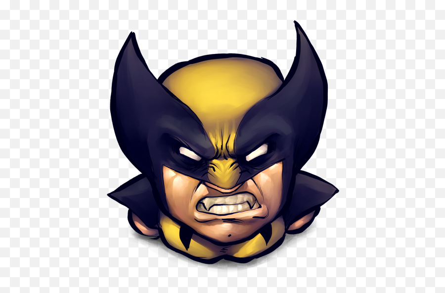 Wolverine Icon 86469 - Free Icons Library Logan Icon Emoji,Superhero Emoji Facebook