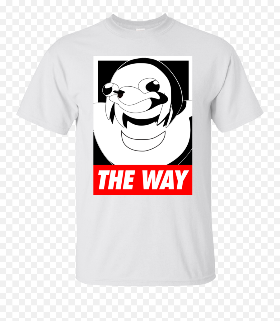 Obey The Way Ugandan Knuckles Shirt Hoodie - Teesgrab Emoji,Knuckles Emoticon