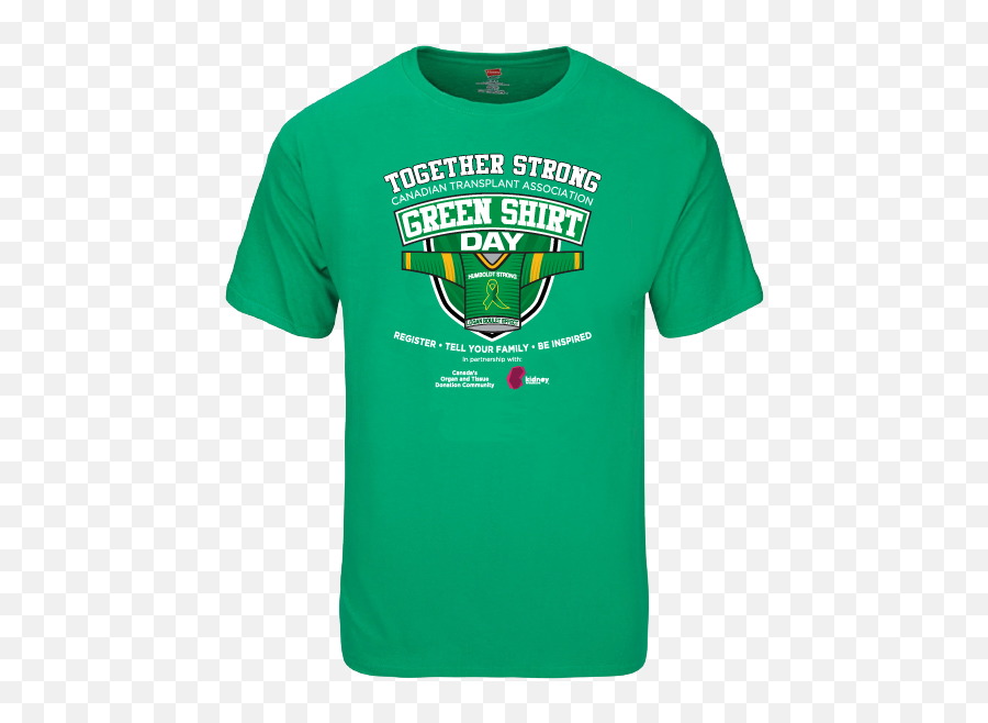 Home - Green Shirt Day Unisex Emoji,Emotion 98.3 Shirt