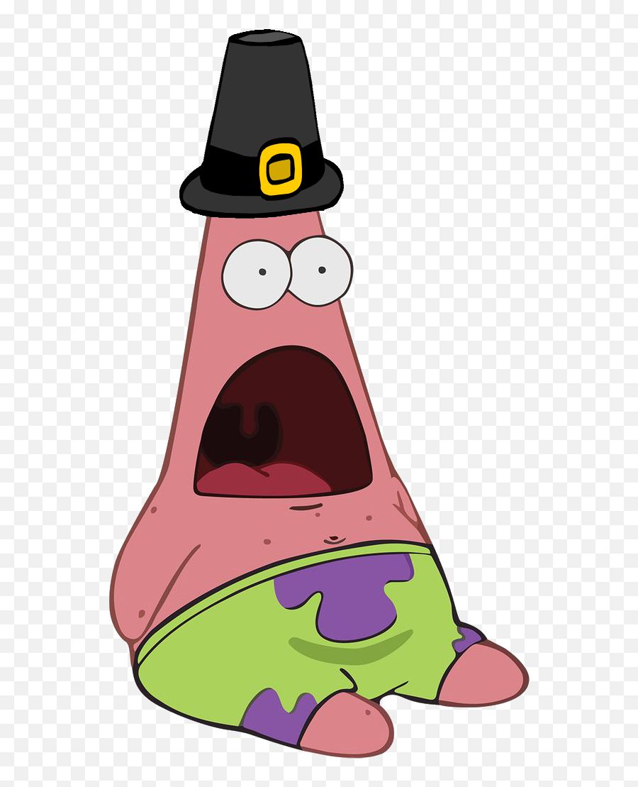 Download Hd Patrick Shocked - Patrick Sponge Bob Vinyl Patricio Sticker Para Whatsapp Emoji,Sponge Emoji