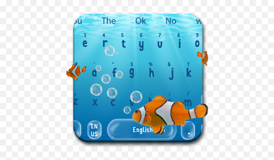 3d Live Clown Fish Keyboard Theme U2013 Apps On Google Play - Vertical Emoji,Oasis Emojis