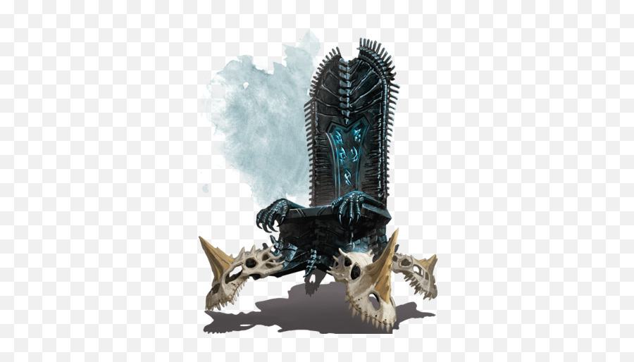 Skull Throne Png The Moat Of The Brass Citadel Is Filled - Dnd Throne Emoji,Espn Emoticon Reddit