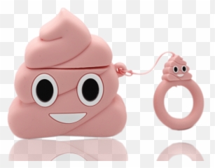 Poop Emoji Pink - Happy,Emoji Case Cover