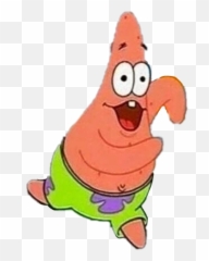 Spongebob Sticker - Patrick Star Derp Png Clipart Full Patrick Star Stickers Emoji,Derp Emojis Trasparent