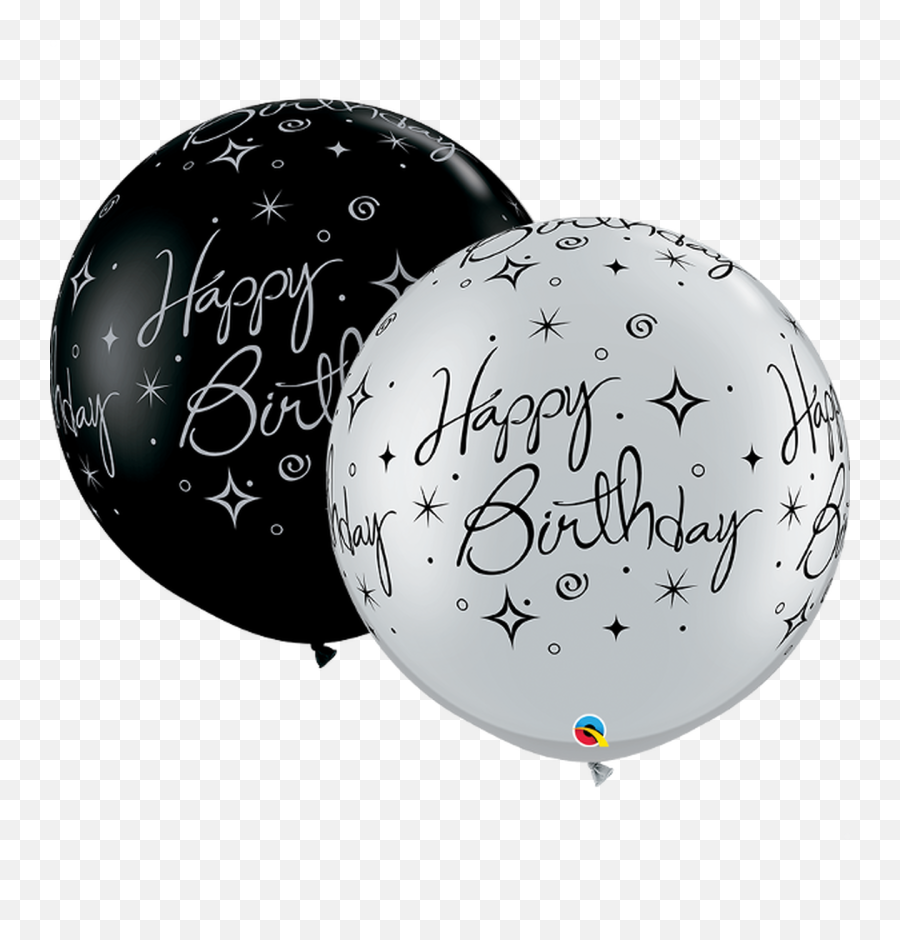Mylar Balloons And Foil Balloons - Birthday White Balloon Png Emoji,Sparkle Emoji Balloons