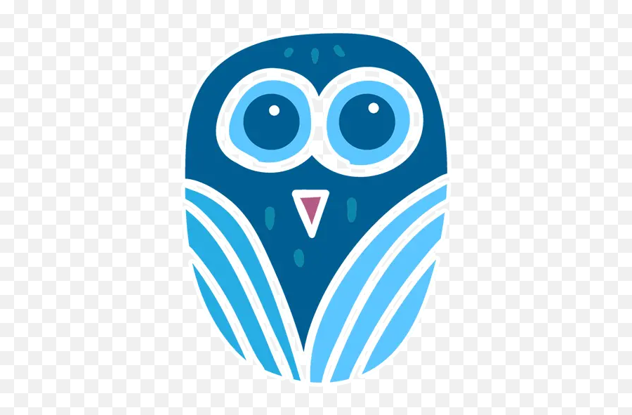 Cute Owls Stickers For Whatsapp And - Dot Emoji,Owl Emoticon Whatsapp