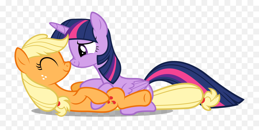Twijack Twilightsparkle Sticker - My Little Pony Twijack Emoji,My Little Pony Applelack Emoticon
