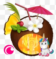 Digimon Adventure U2013 Page 2 U2013 Pinkieu0027s Paradise - Hawaiian Coconut Cocktail Clipart Emoji,Nervous Emotion Anime