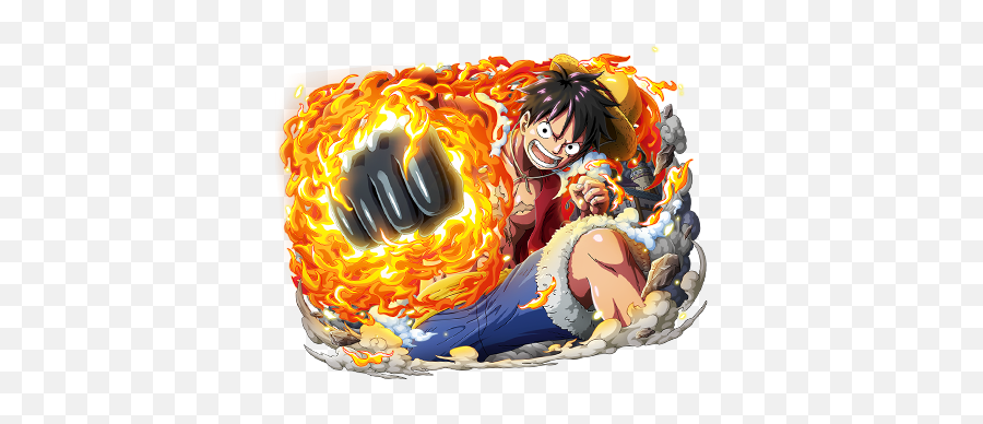 One Piece Treasure Cruise Bandai Namco Entertainment - Nh One Piece Luffy Red Hawk Emoji,Bravest Warriors Emotion Lord