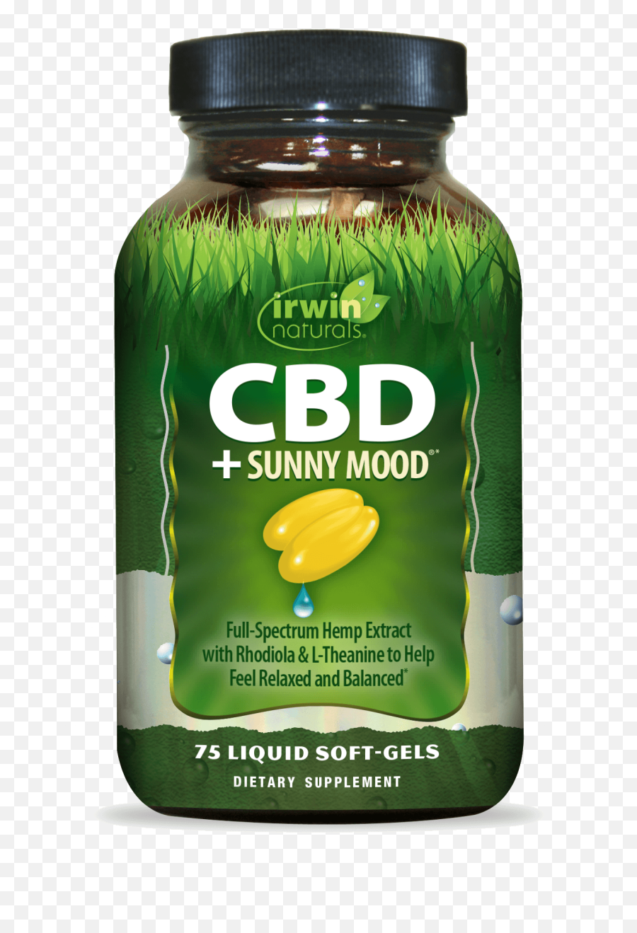 Irwin Naturals Cbd Sunny Mood - Cbd Soft Gel By Irwin Emoji,Images Extract Emotions