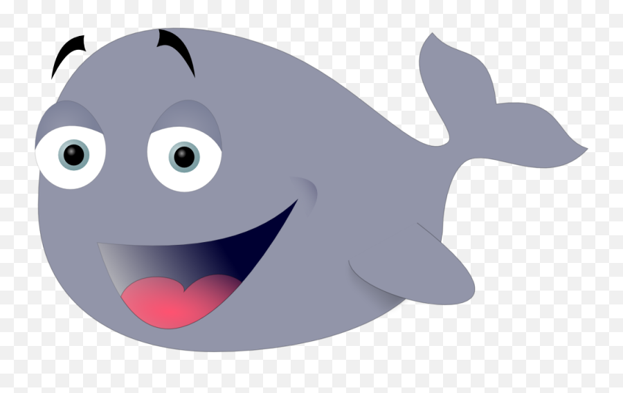 Sicabol Funny Whale Clip Art At Clkercom - Vector Clip Art Funny Whale Clipart Emoji,Whale Emoticon