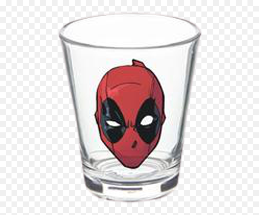 Deadpool Shot Glass Emoji,How To Make A Shot Glass Emoticon
