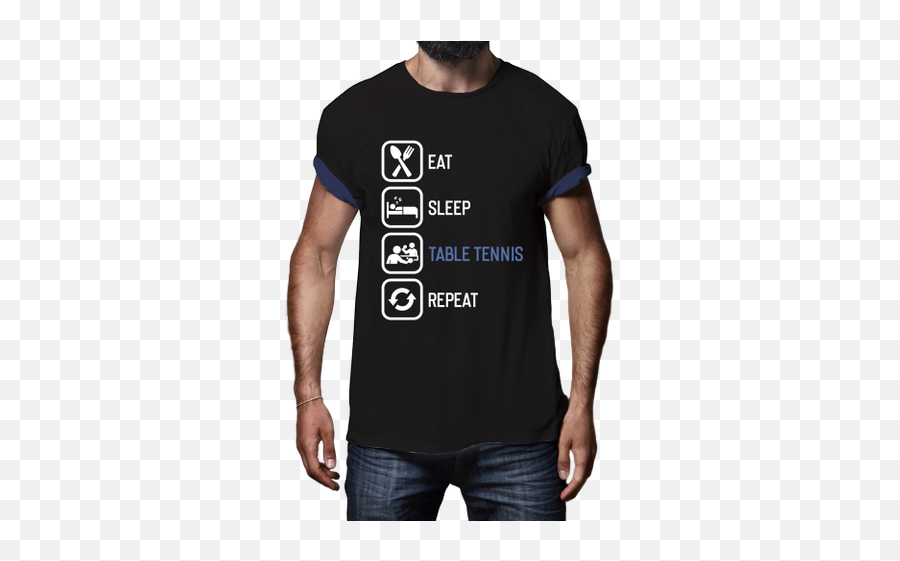 Savvybearscom Long Sleeve Shirt Eat Sleep Table Tennis Emoji,Is There A Raves Emoji