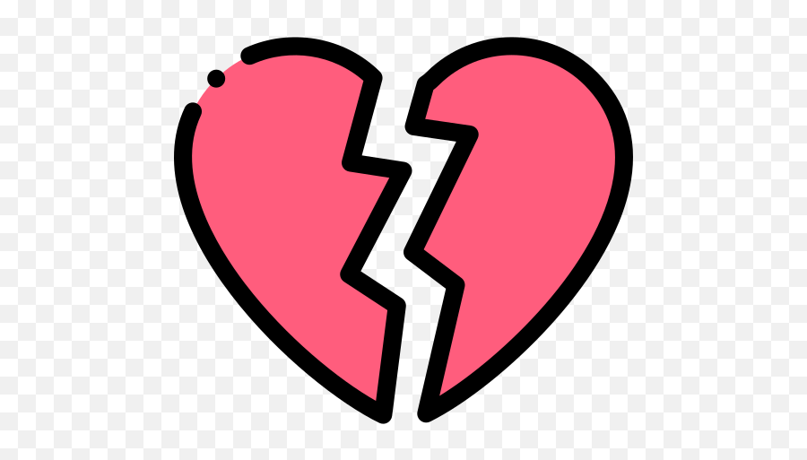 Broken Heart - Free Love And Romance Icons Emoji,Heartbroken Emoji