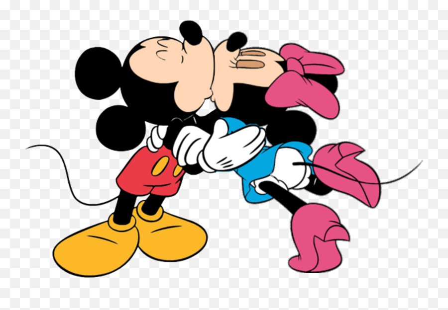 Mickey Mouse X Minnie Mouse Sticker By Ethan Shaw - Minnie Mouse Mickey Mouse Kisses Emoji,Minnie Emoji